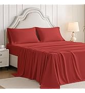 Swiftify Twin Sheets Set, 3 Pieces Hotel Luxury Soft Microfiber Bed Sheets Set, Up to 24" Deep Po...