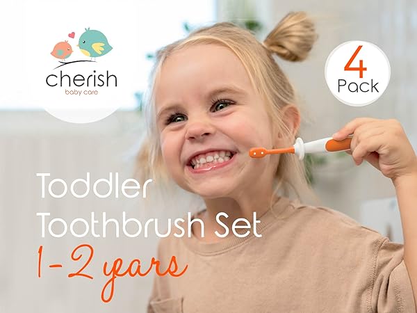 Cherish Baby 4-Pack Toothbrush