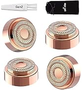 Replacement Heads for Finishing Touch Flawless Facial Hair Remover Device for Women, Replacement ...