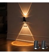 L LOHAS LED Night Lights Plug into Wall,Light Sensor, Projector Night Light | 2Pack,180°Rotating ...