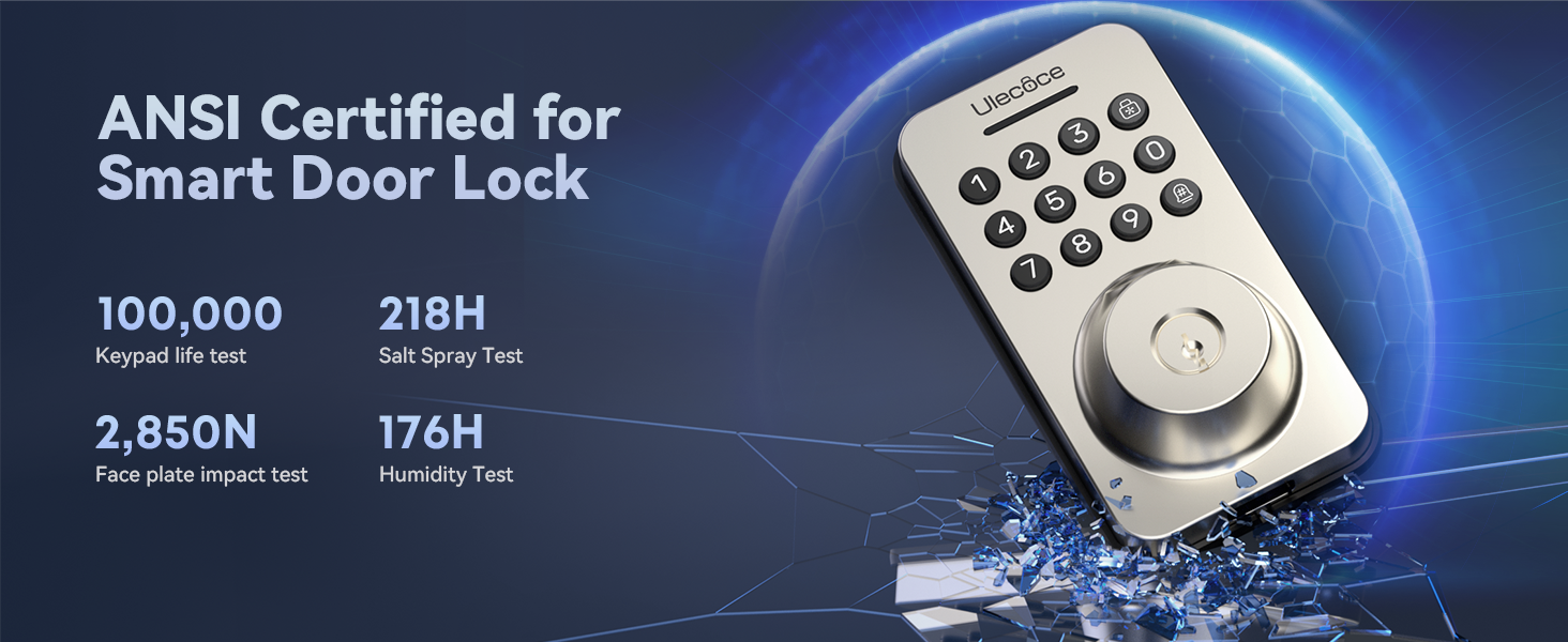 keyless entry door lock