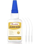 Glass Repair Glue 30g, Heavy Duty & Fast-Dry Liquid Clear Adhesive for Mirror, Acrylic, Crystal, ...