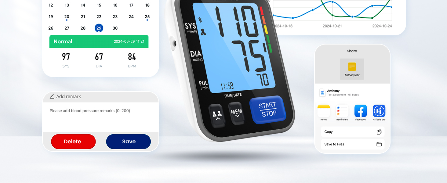 Blood Pressure Monitor for Home Use