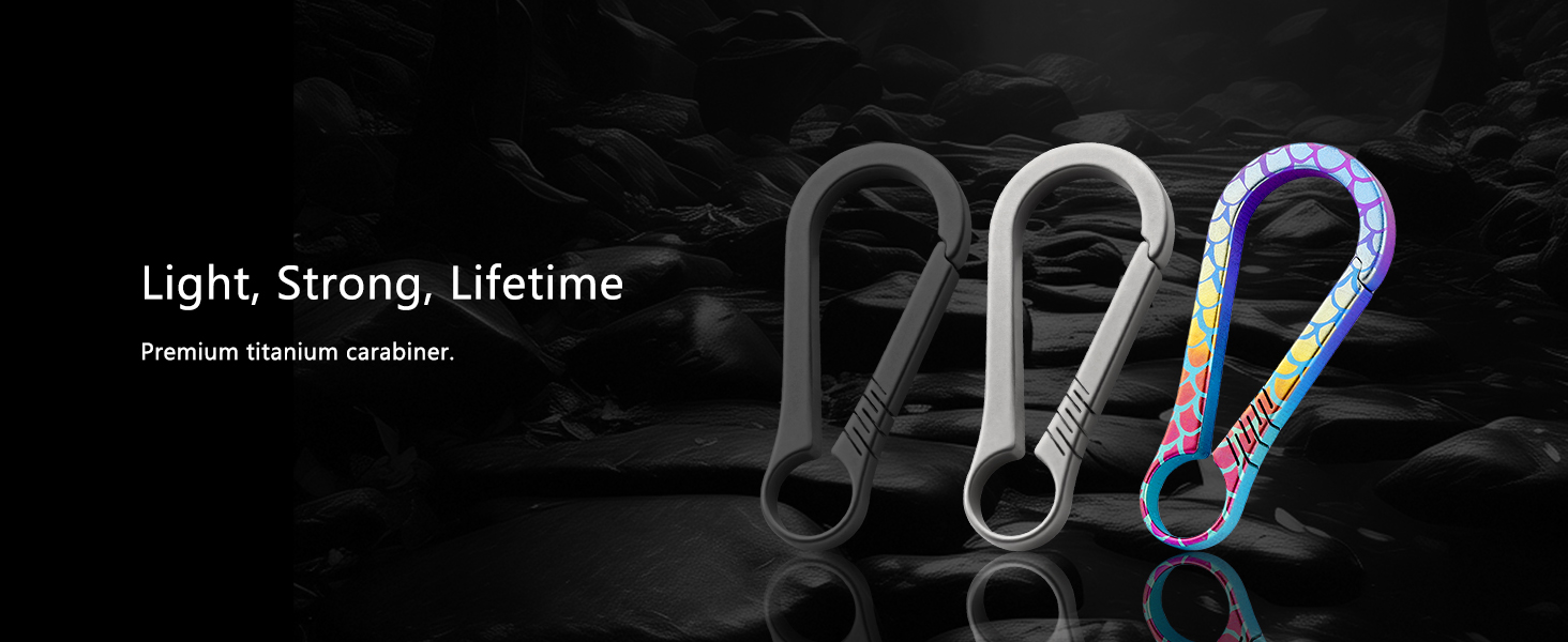 titanium keychain