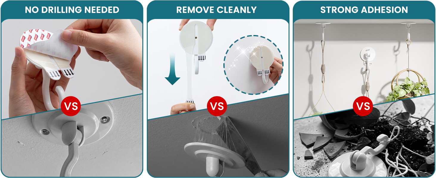 sticky hooks for hanging heavy duty ceiling hooks adhesive adhesive hooks for painted walls