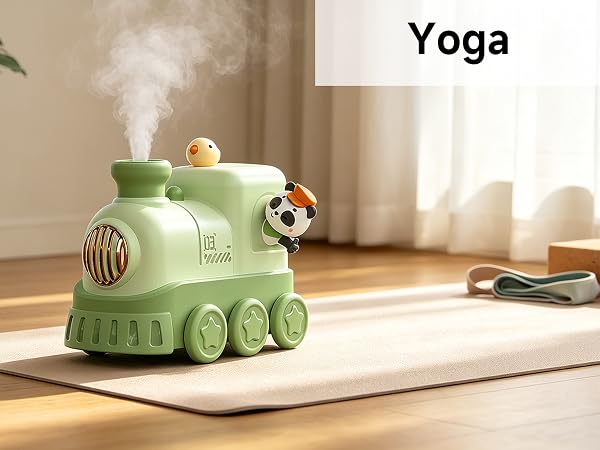 Mini Portable USB Desktop Train Humidifier 08-1