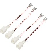 RED WOLF Car Door Speaker Wiring Harness Adapter Connector Plug Compatible with Nissan sentra Alt...