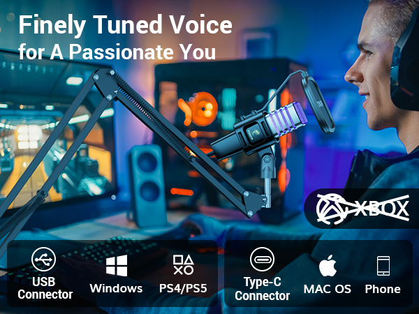 Tonor.USB.Gaming.Microphone.Kit