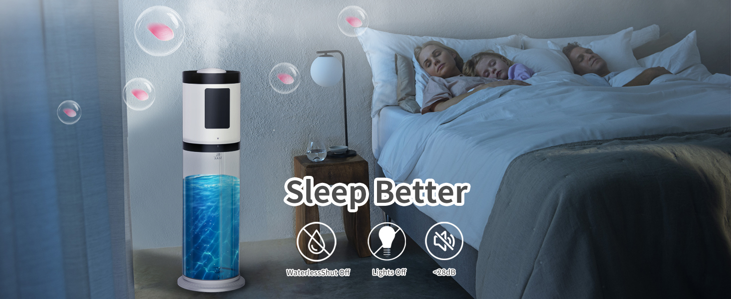 humidifiers for bedroom with essential oils