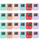 DOEA Video Game Keychain Party Favors,24Pcs Arcade Video Game Keychain,Party Favors for Kids Fill...
