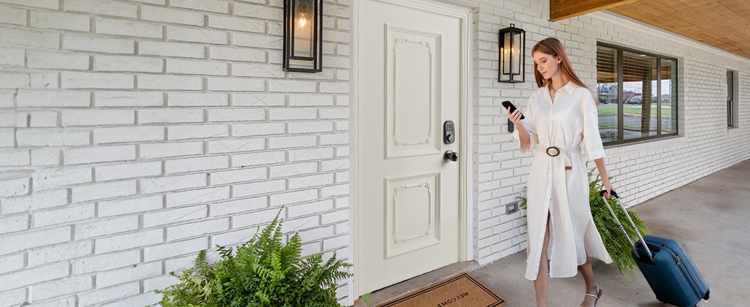 keyless entry door lock