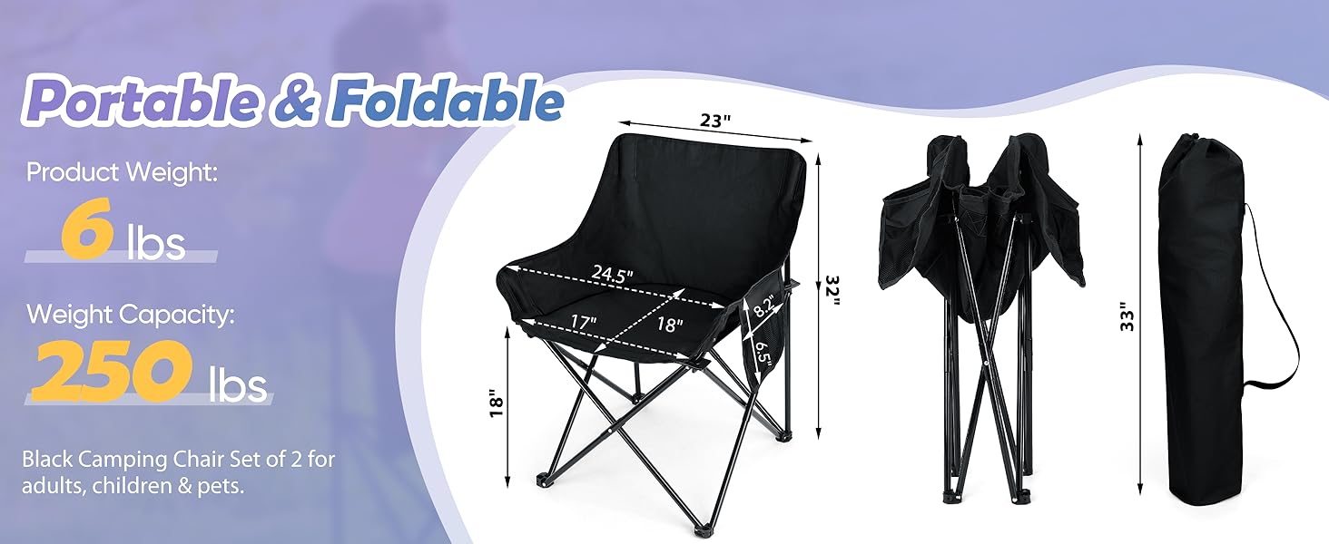camping chair for adults