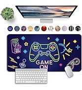 ALILANG Large Mouse Pad, Gaming Mouse Pad, Laptop Desk Mat Easy Gliding Mousepad with Stitched Ed...