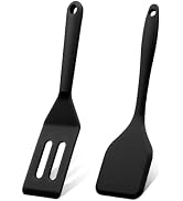 Mini Silicone Brownie Serving Spatula Set Flexible Non Stick Serve Turner Heat Resistant Cooking ...
