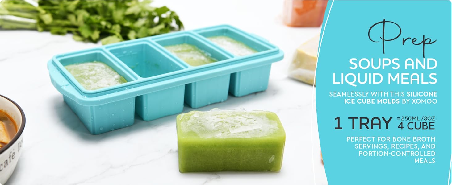 popsicles molds soup freezer containers silicone freezer trays with lid silicone freezer molds