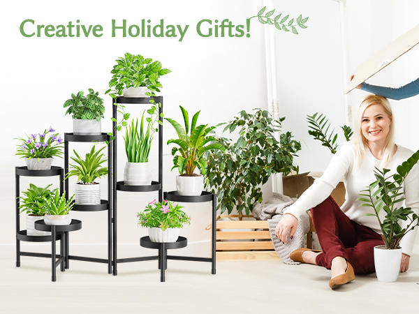 corner plant stand
