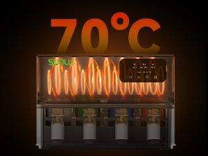 SUNLU Official AMS Heater, Support Simultaneous Printing & Drying, Compatible with AMS Gen 1