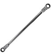 ABN Ratcheting Wrench - 13 and 15mm Ratchet Tool Double End Flex Head Replacement Tool for Metric...