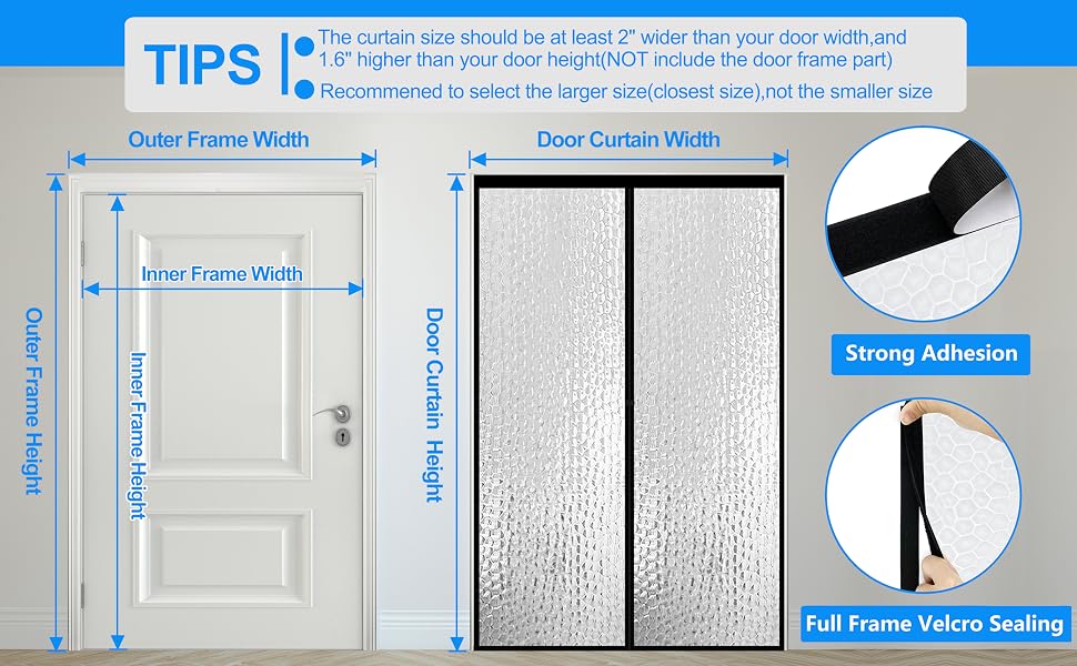 door mesh curtain