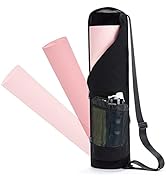 Fancy Forest KALIDI Yoga Mat Bag, Full-zip with Large Pocket and Breathable Window,For 1/4-Inch 1...