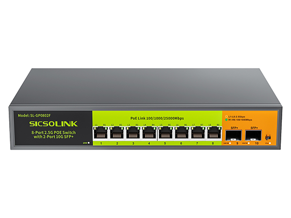 10 port 2.5gb poe switch