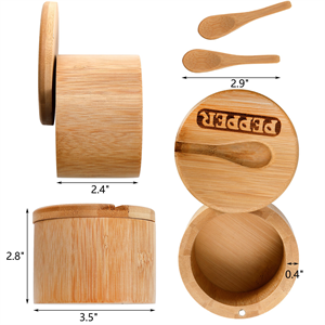 Seasoning Containers With Magnetic Lid