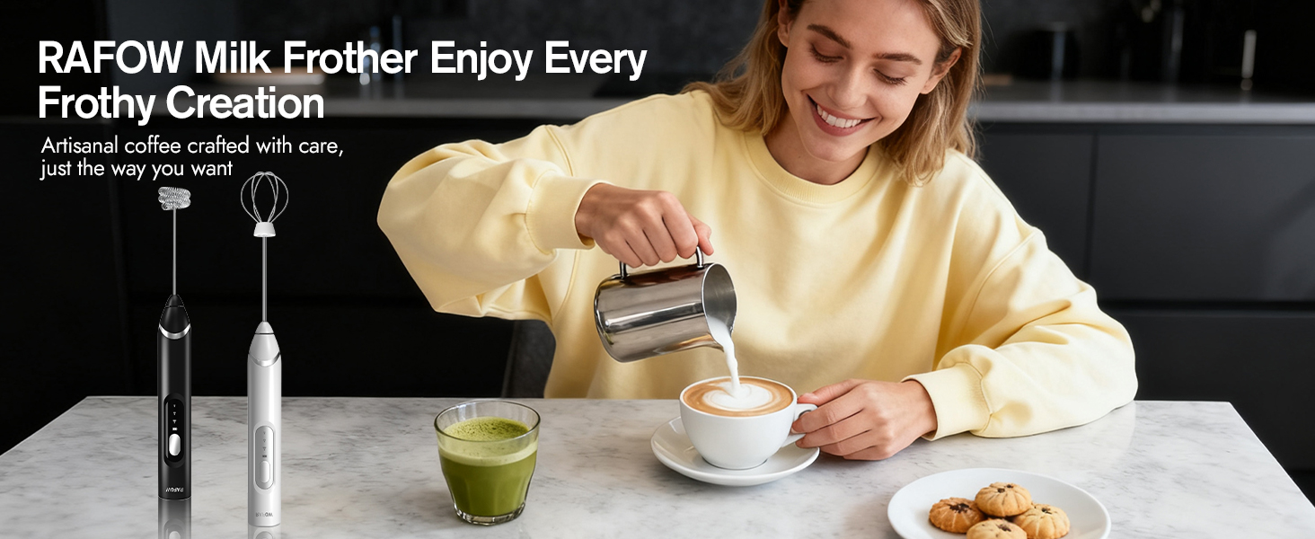 Enjoy Every Frothy Creation