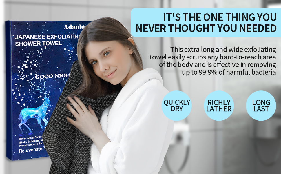 exfoliating mitt earth therapeutics facial asian best esthetician clean rough reusable shower towels