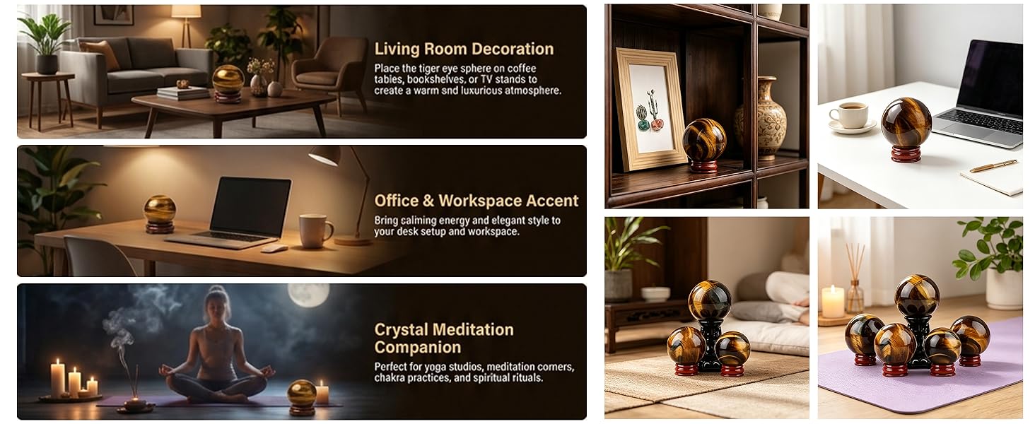 crystal sphere set 2