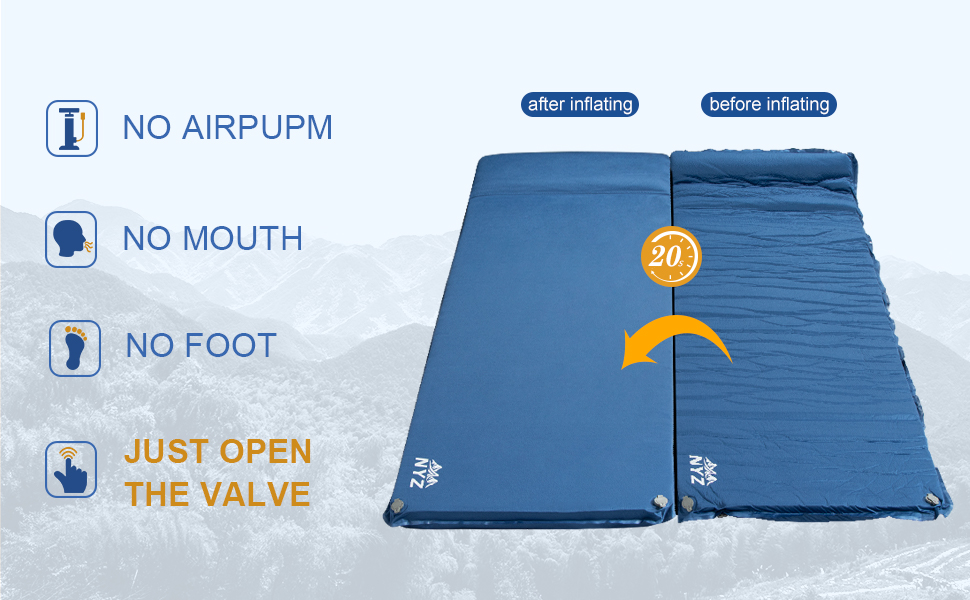 insulated sleeping pad