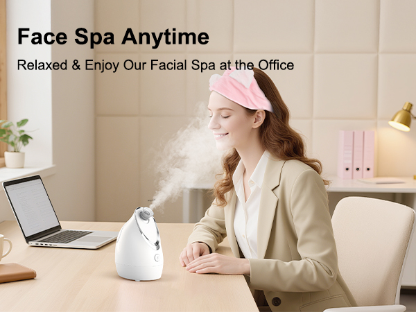 face steamer for facial deep cleaning