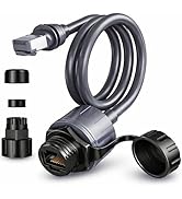 LinkNexa Starlink Ethernet Adapter Gen 3/Mini, 1.64FT/50CM Waterproof Starlink Cable Extension to...