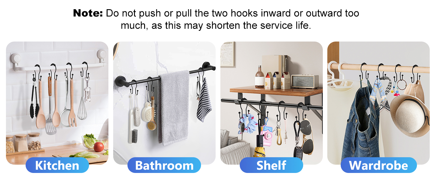 shower curtain hangers