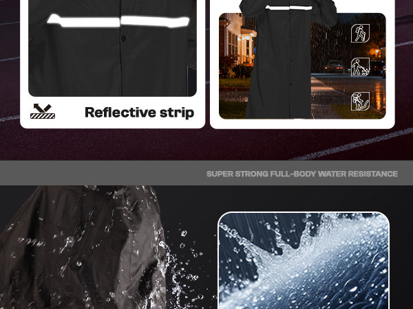 LONG RAIN JACKET