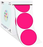 PARLAIM 2”Color Coding Labels Stickers,500PCS Round Adhesive Circle Dot Stickers for Inventory Fl...