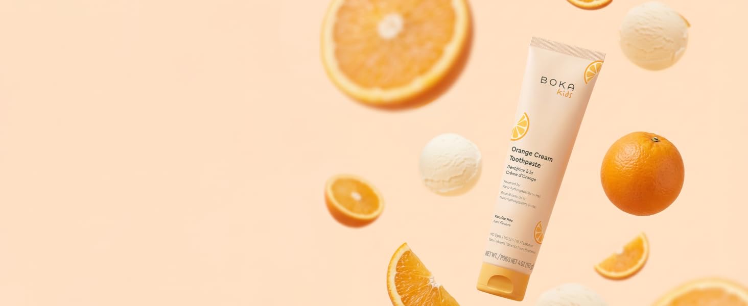 Orange Cream Toothpaste
