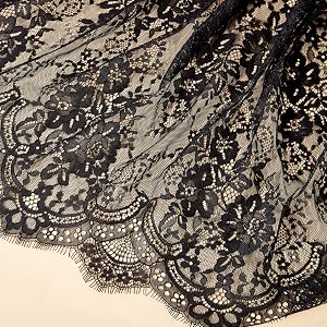 black lace fabric display2