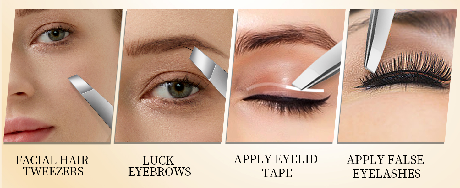 stainless steel tweezers
