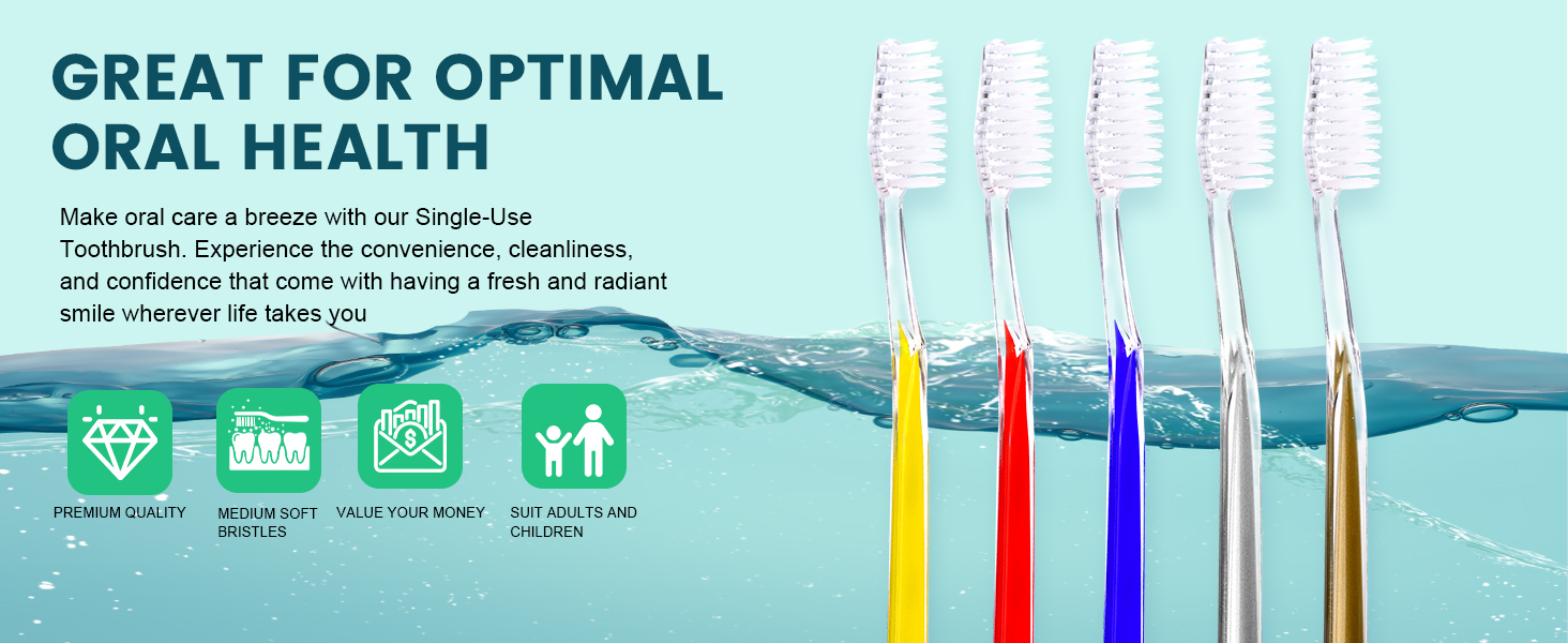toothbrush individually wrapped