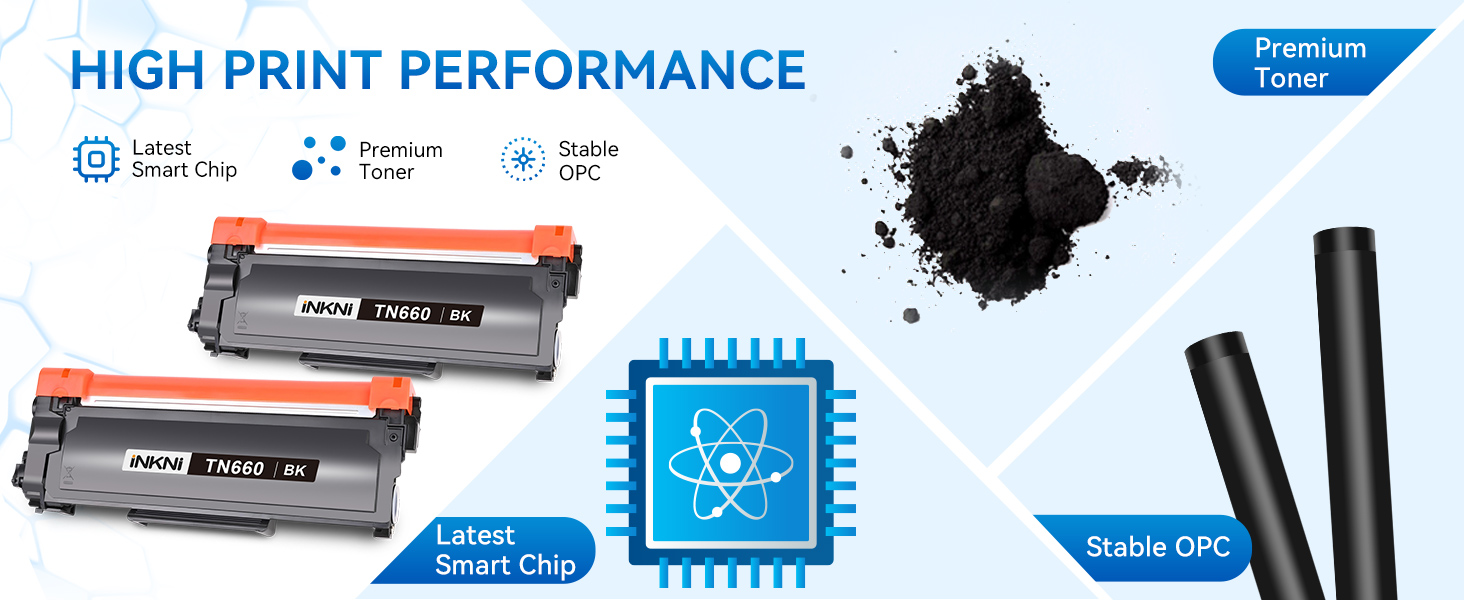 Tn660 compatible for Brother printer, ensuring consistent results page after page.
