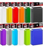 1200P Matte Card Sleeves for Collectable Gaming Cards, Toploaders for Trading Cards, Plastic Card...