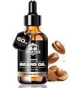 Waking Forest Beard Oil for Men 60 ml - Unscented Biotin Mustache Oil with Vitamin E, Rosemary & ...