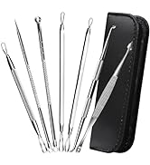 Teenitor 7 in 1 Pimple Popper Tool Kit Blackhead Remover Extractor Tool Kit, Blackhead Extractor ...