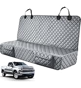 PETICON Dog Car Seat Covers for Truck Ford F-Series/Chevrolet Silverado/Ram/GMC Sierra, Waterproo...