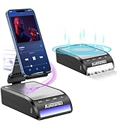 Kingamei Birthday Gifts for Men- Adjustable Cell Phone Stand with Wireless Bluetooth Speaker Day ...