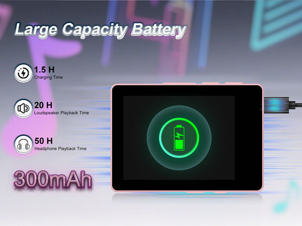 bluetooth mp3 player, mp3 player with sd card, mp3 player with fm radio,