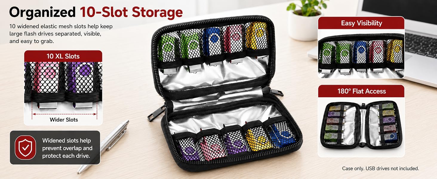 fireproof flash drive case