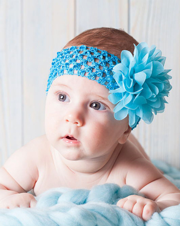 Flower Headbands for baby girls !!!