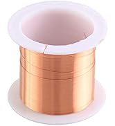 0.2 mm Enamelled Copper Wire, 20m Voltage Winding Wire for Transformer Enameled Inductance Coil(R...