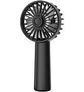 Portable Mini Fan, Handheld Fan, 1800mAh Small Hand Fan Battery Operated, Personal Makeup Lash Fa...